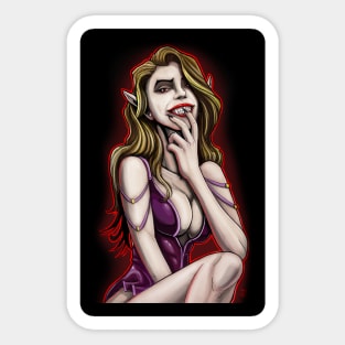 Vamp Kat Sticker